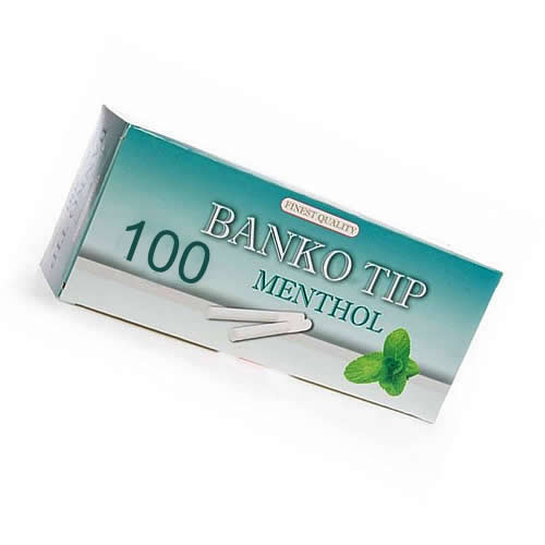 TUBES BANKO MENTHOL 100PCS (TUBESB411A)